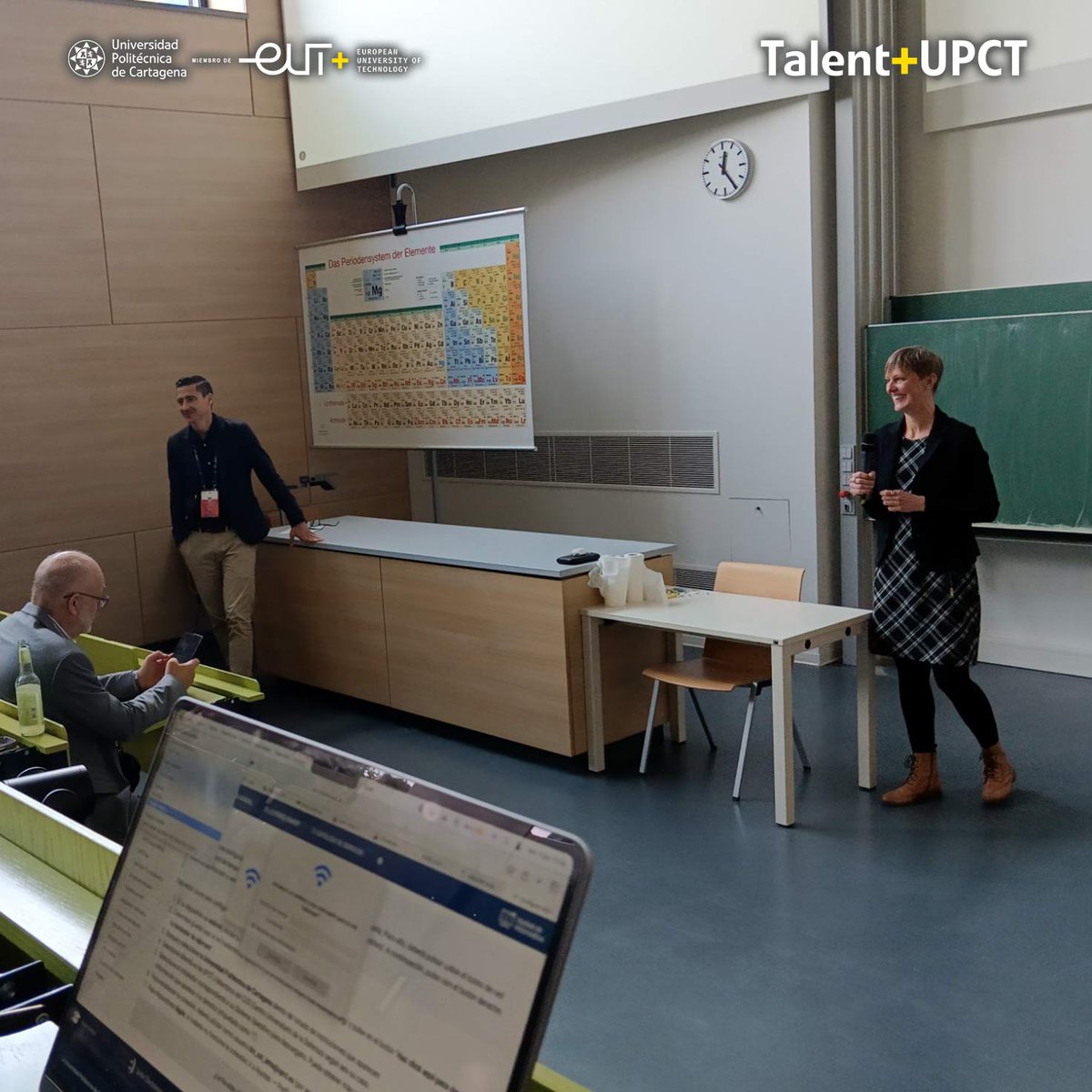 Talent+UPCT (@talentupct) on Twitter photo La semana pasada, en la Darmstadt Week de la <a href="/EuropUnivTech/">European University of Technology</a>, estuvimos trabajando en las próximas acciones donde participaremos desde la <a href="/UPCToficial/">Universidad Politécnica de Cartagena | UPCT</a>
Próximamente tendréis noticias La semana pasada, en la Darmstadt Week de la <a href="/EuropUnivTech/">European University of Technology</a>, estuvimos trabajando en las próximas acciones donde participaremos desde la <a href="/UPCToficial/">Universidad Politécnica de Cartagena | UPCT</a>
Próximamente tendréis noticias