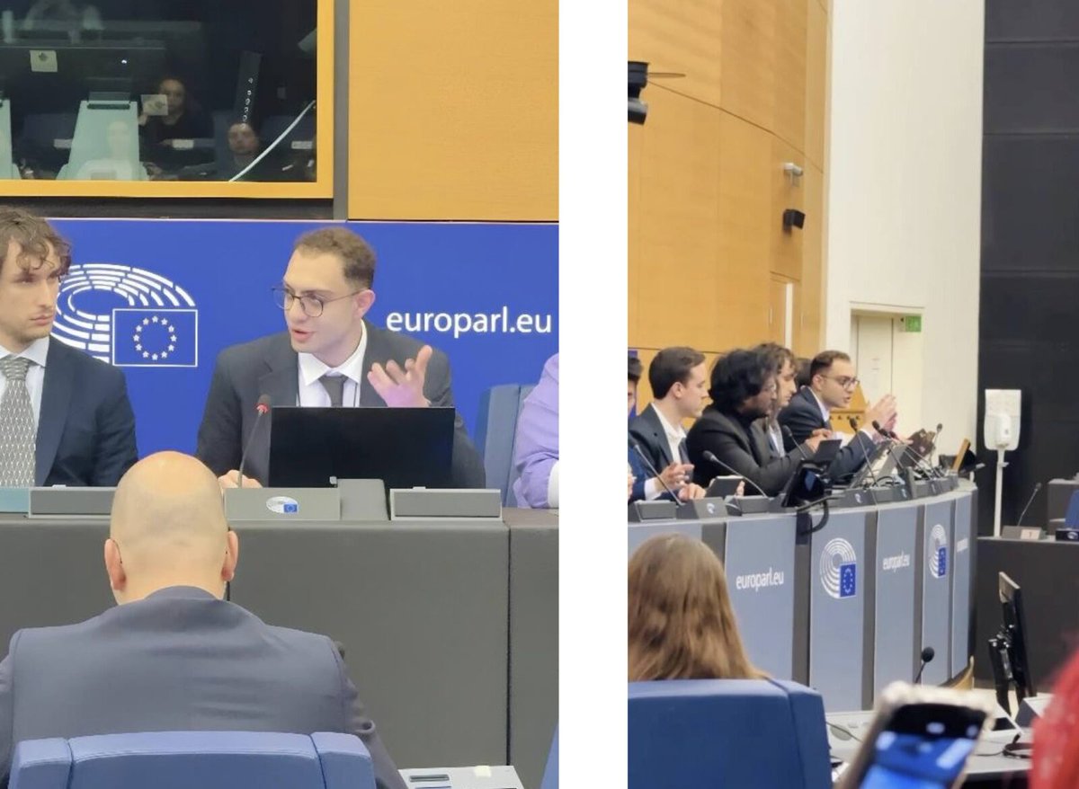 🎓 Nikolas Mperbaris (ICSE Dept.) represented  #UAegean at the European Student Assembly 2025 in Strasbourg—as a panel coordinator! A proud moment for research, innovation, and student excellence from Samos to Europe. 👏🇪🇺
#uaegeanresearch #ERUA #ESA2025 #research #student