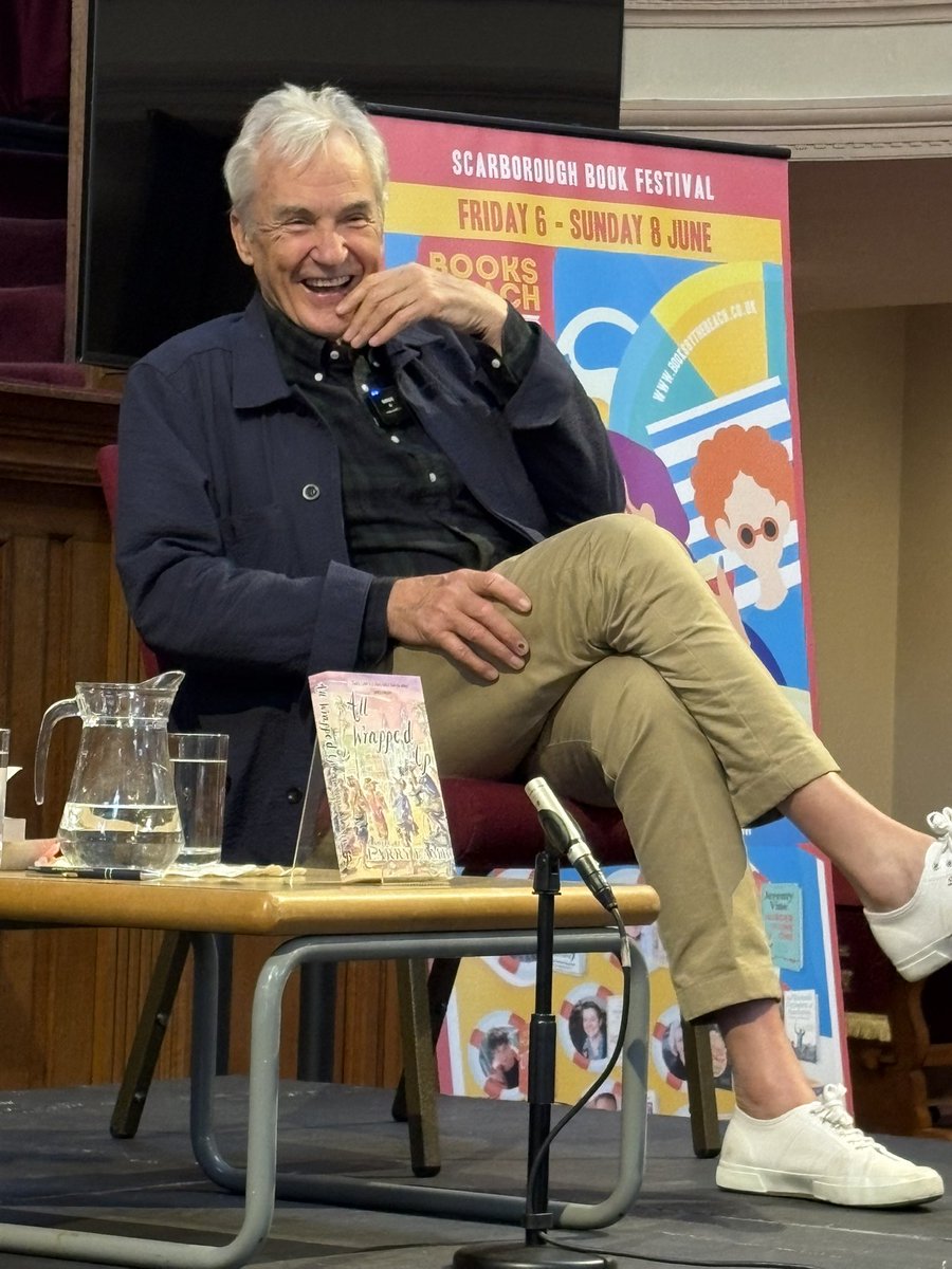 Sunday 8 June was amazing at #Scarborough #bookfestival! Politics, nature, history, music &amp; laughter! <a href="/alan_books/">Alan Johnson Books</a> <a href="/GerryFoleyTV/">Gerry Foley</a> <a href="/chloedaltonuk/">Chloe Dalton</a> <a href="/StuartMaconie/">Stuart Maconie</a> <a href="/larrylamb47/">Larry Lamb</a> <a href="/BooksUpNorth/">Sarah Tyson</a> <a href="/HarperNorthUK/">HarperNorth</a> <a href="/_SwiftPress/">Swift Press</a> <a href="/softwoodbooks/">Softwood Books</a> Bring it all on again next year, 5-7 June 2026!