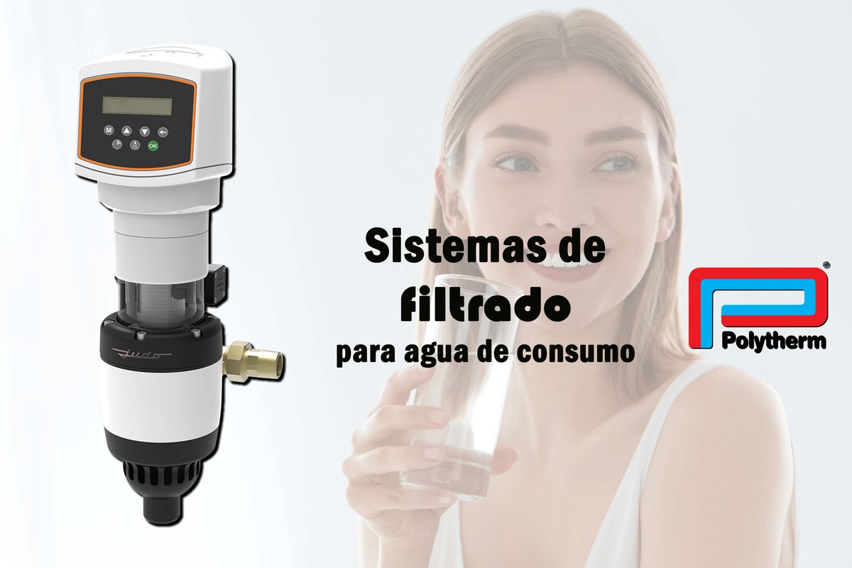 ¿ Conoces los sistemas de filtrado para agua de consumo Polytherm?
Nuestros sistemas de filtración y tratamiento de agua presentan múltiples soluciones: 
➡️Filtros de agua autolimpiables 
➡️Sistemas de protección para tu instalación
➕info : lnkd.in/eFhbDz6A
#polytherm