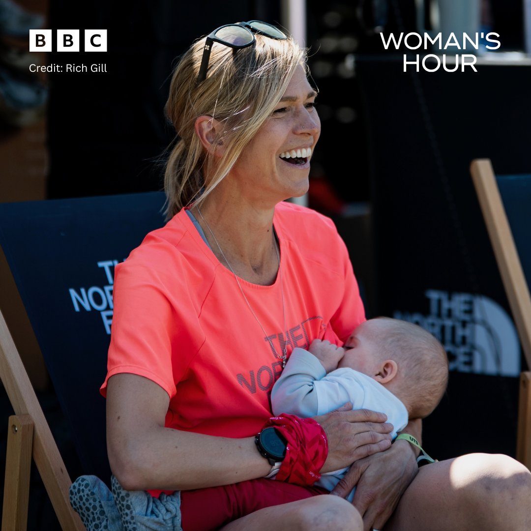 Human rights lawyer Stephanie Case crossed the finish line of the Snowdonia Ultra-Trail 100km race in first place despite giving birth six months ago &amp; breastfeeding along the way 🏃‍♀️‍➡️ 

She joins @bbcnuala to share her experience ⬇️