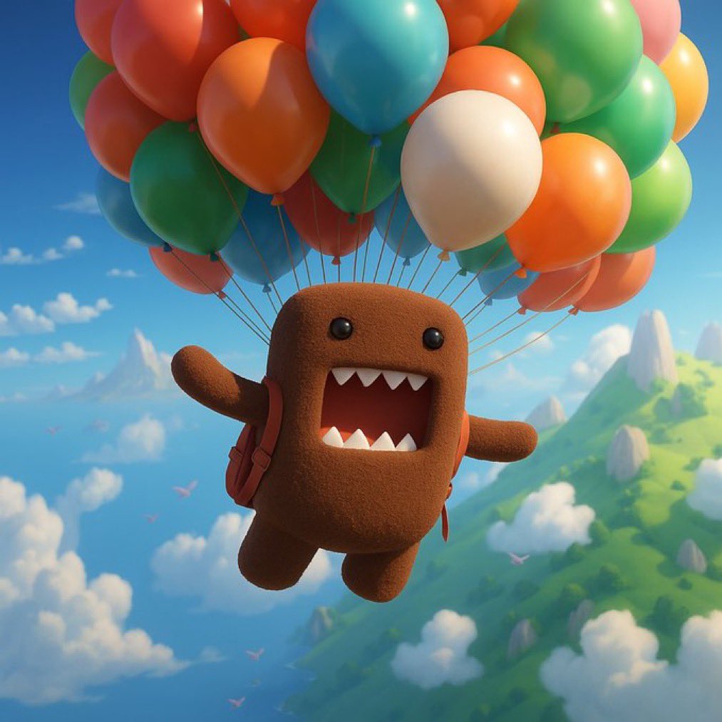 This community has non stop shown its strength - have never seen a community with this strong of conviction

We know what we hold - and we know how high we'll go, $DOMO nation just getting started.

100M will be sooner than you think - grab some balloons, we're gonna send soon!