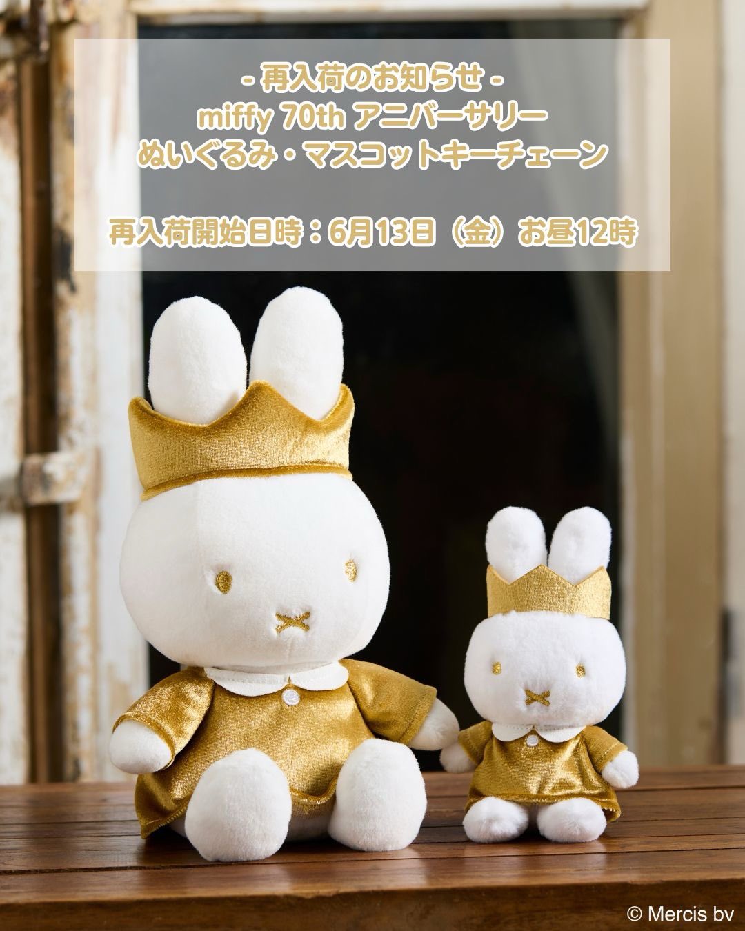 Miffy miffy 70th アニバーサリー ぬいぐるみ : セキグチ