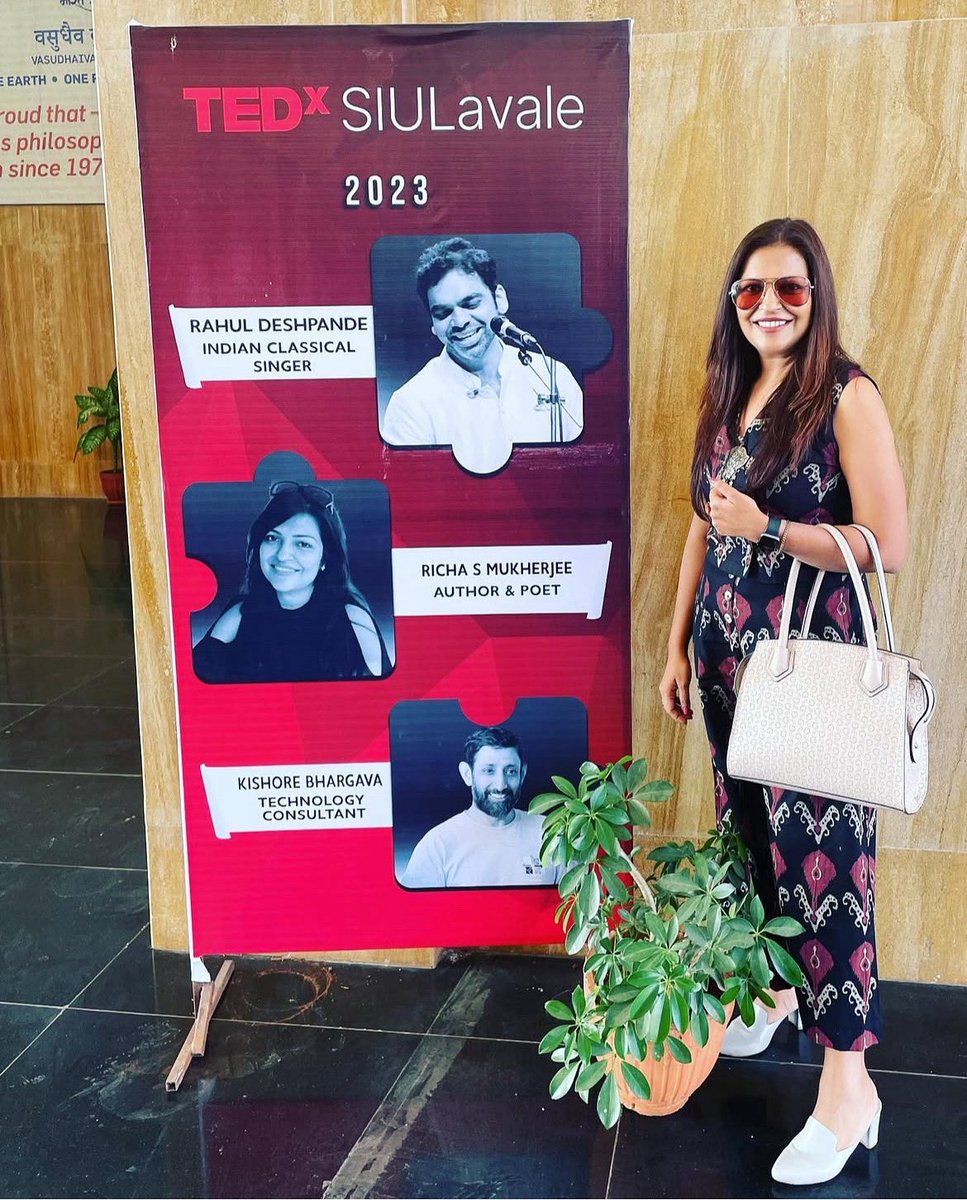 Nerves,dry throats,churning stomachs all around.  But a peculiar thing happened. Once I got my first wave of chuckles from the audience, the anxiety disappeared. I was surefooted and in my element. Humour saved the day. Saved me yet again. That’s why I write funny books! #tedx