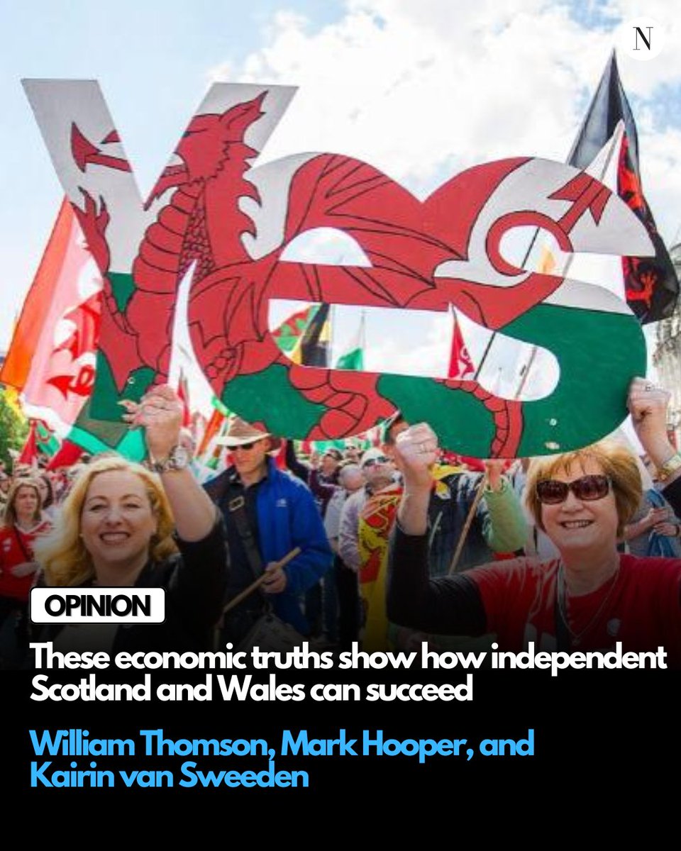 'There is now ample evidence that independence for Scotland and Wales would result in a stronger economy than remaining in the UK' ✍️