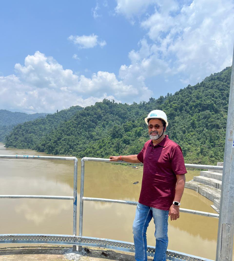 Visited the Subansiri Lower Hydro Electric Project (2000 MW) to oversee the pre-commissioning status of the project. NHPC officials briefed on the progress.
Emphasized the importance of maintaining quality and safety as the project nears completion.
The Subansiri project is a key