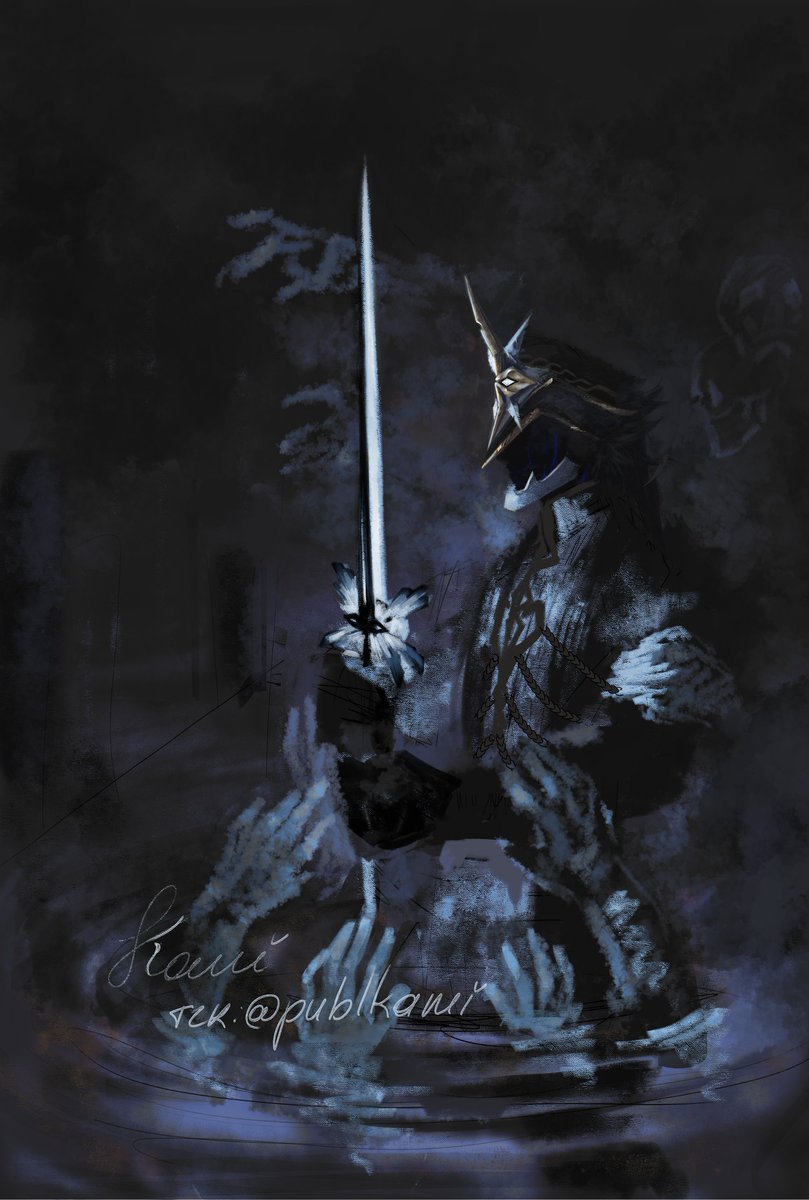 k_kami_i's tweet image. Capitano Wip!
#Genshin