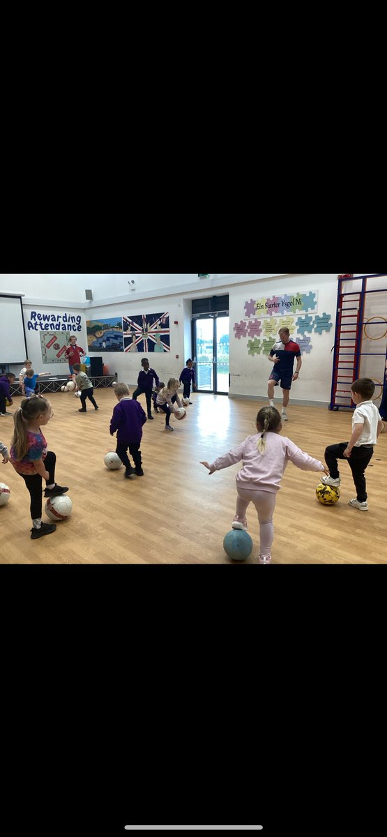 Ysgol Pen Rhos (@ysgolpenrhos) on Twitter photo Diolch i Nickie o <a href="/FFootballfirst/">footballfirst</a> am ddiwrnod arbennig ddoe! A great start yesterday to the beat ball sessions throughout the school. The children are excited for another day of skills and music⚽️🎶 <a href="/ysgoliachsirgar/">Ysgol Iach Sir Gâr</a> Diolch i Nickie o <a href="/FFootballfirst/">footballfirst</a> am ddiwrnod arbennig ddoe! A great start yesterday to the beat ball sessions throughout the school. The children are excited for another day of skills and music⚽️🎶 <a href="/ysgoliachsirgar/">Ysgol Iach Sir Gâr</a>