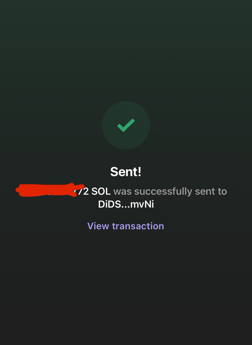 Congratulations dude i have sent you some sol who's next?