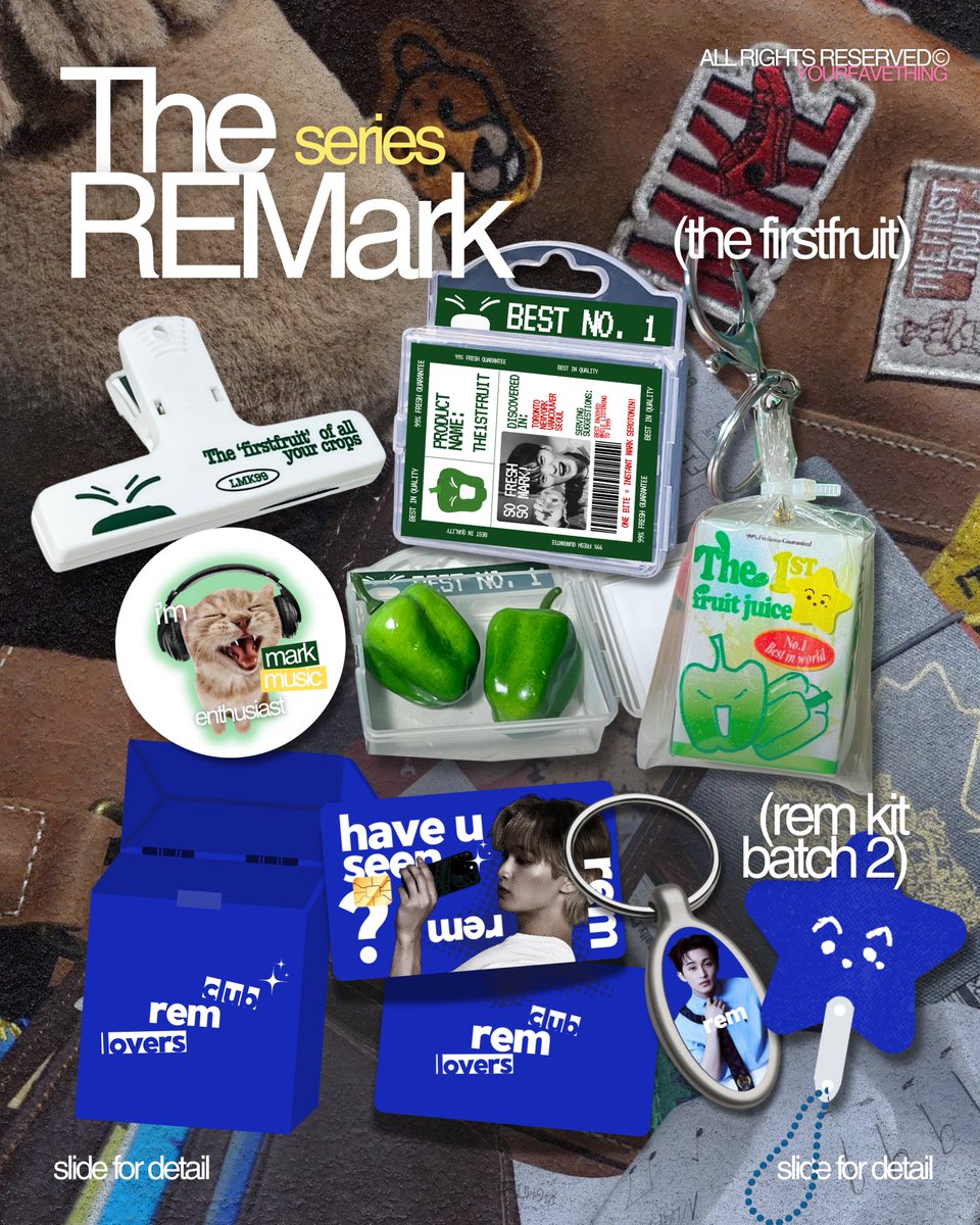 ur_favething's tweet image. REMark Series by @your_favething
The firstfruit &amp;amp; REM Club Batch 2

⚠️ Last batch — don’t miss out!
💙calling all mark enthusiast
📅11 - 18 June 2025

📝 Order now:  bit.ly/REMarkSeries  

📍+62 (jkt INA) 
🌐WW GO (dm) 

#REMarkSeries #Mark #MARKLEE