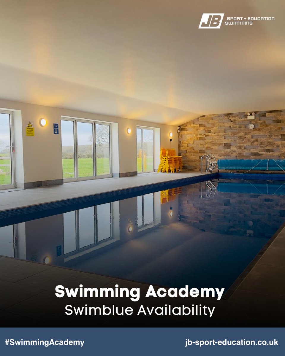 JB Sport + Education (@jbsportcoaching) on Twitter photo 📍SwimBlue—Bucknall
Group Sessions: £8.00 per lesson
1-to-1 Sessions: £20.00 per lesson
2-to-1 Sessions: £14.00 per person
To check availability and book a session, please contact our admin team:
📧 Email: admin@jbse.uk
📞 Phone: 01507 237227
#Swimminglessons #Lincolnshir 📍SwimBlue—Bucknall
Group Sessions: £8.00 per lesson
1-to-1 Sessions: £20.00 per lesson
2-to-1 Sessions: £14.00 per person
To check availability and book a session, please contact our admin team:
📧 Email: admin@jbse.uk
📞 Phone: 01507 237227
#Swimminglessons #Lincolnshir