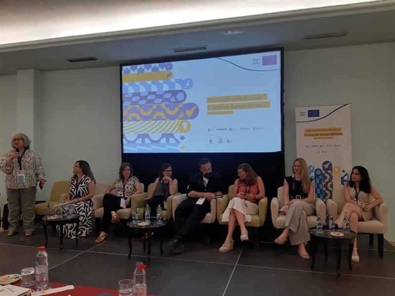 seimedcv's tweet photo. Ayer durante la 2º jornada de la XVIII Conferencia Nacional #EENspain2025 el equipo de #Seimed lideró varias mesas👉🏽sostenibilidad, trainning, financiación europea, emprendimiento femenino, sinergia  #EEN - #Edih: https://t.co/NKbEX1UFip
