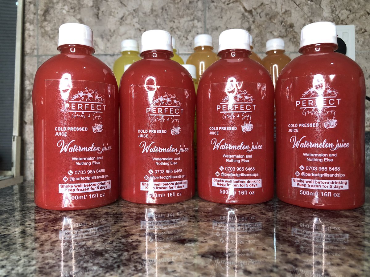Perfectgrills's tweet photo. Our juices are 100% natural, super refreshing, and made with love. One sip, and you’re hooked! 

Send a dm to order
 
#FreshJuice #JuiceLovers #NaturalGoodness #DrinkHealthy  #PerfectGrillsAndSips https://t.co/jrWVnHfijk