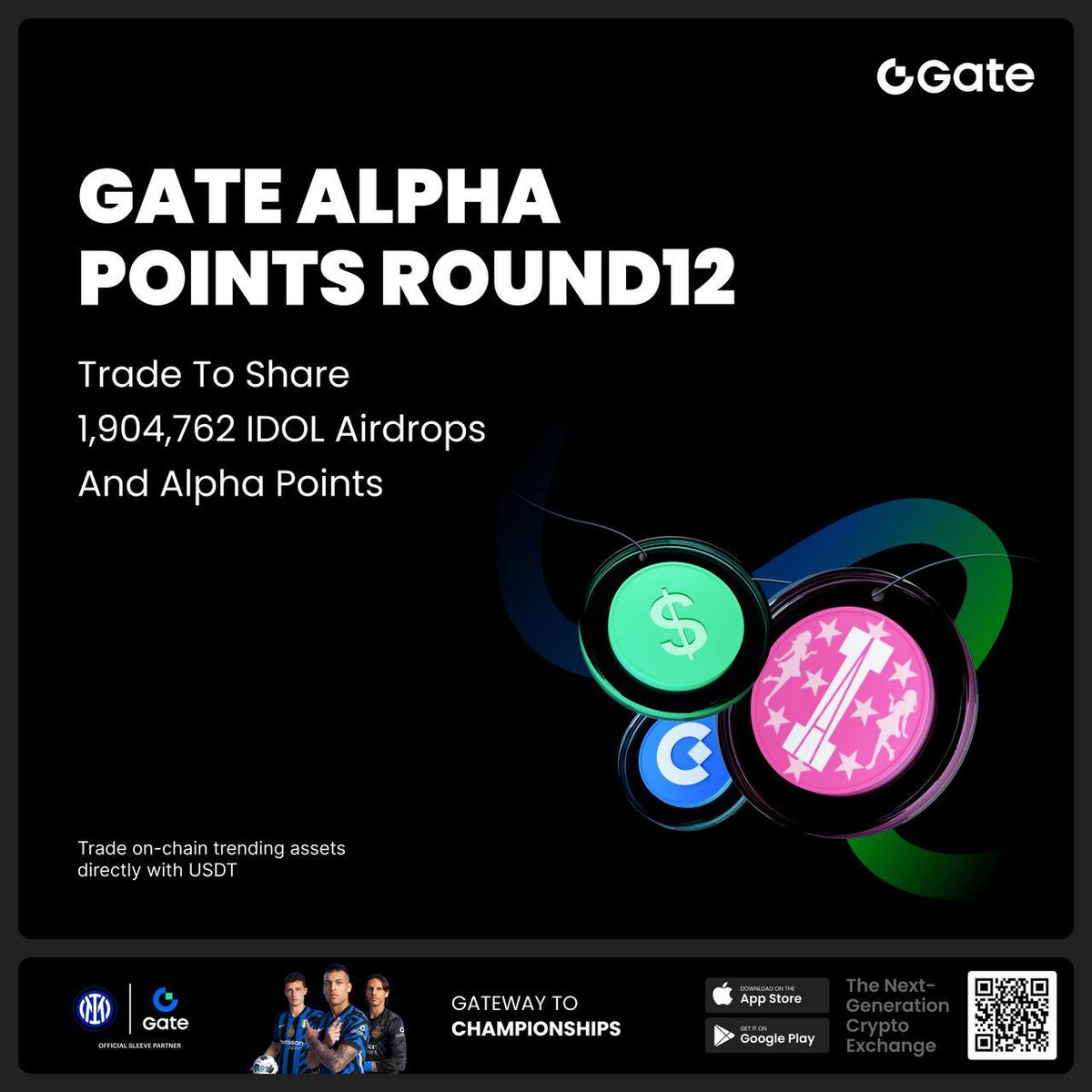 🚨 It’s live and it’s lit — Gate Alpha Points Round 12 just dropped! 🔥

To celebrate the launch of $IDOL, they’re giving away:
🎁 1,904,762 $IDOL + Alpha Points
⚡ No gimmicks. Just speed. First come, first served. 👇

#Gateio #GateAlpha #GateAlphaPoints #IDOL
