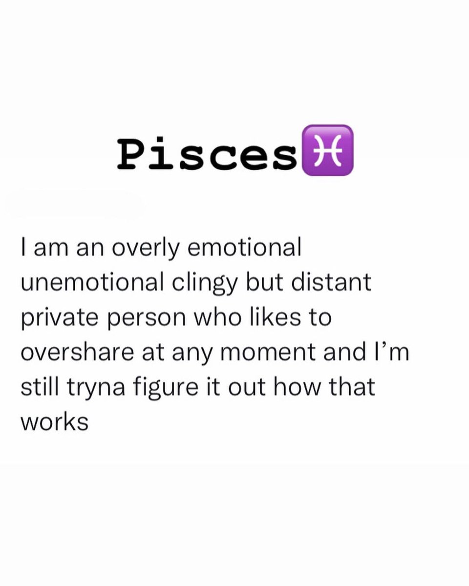 PiscesPosse's tweet photo. pisces life: https://t.co/lU4RBoW0d8