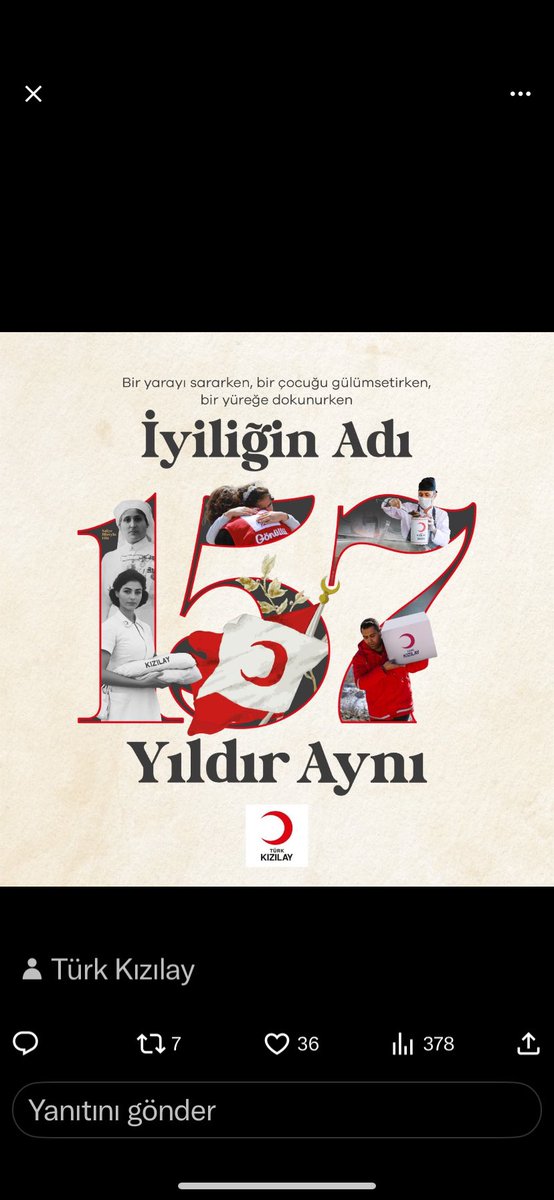 Hüseyin CAN (@can_huseyinn) on Twitter photo “ İnsanların en hayırlısı insanlara yararlı olandır.”İlkesini şiar edinerek 157 yıldır;dil,din,ırk,renk vs gözetmeksizin hep ihtiyaç sahibinin yanında olmuş İyilik hareketinin kaptanı olan Türk Kızılay’ının seyr-i seferi insanlık var oldukça devam edecektir. <a href="/Kizilay/">Türk Kızılay</a> #kızılay “ İnsanların en hayırlısı insanlara yararlı olandır.”İlkesini şiar edinerek 157 yıldır;dil,din,ırk,renk vs gözetmeksizin hep ihtiyaç sahibinin yanında olmuş İyilik hareketinin kaptanı olan Türk Kızılay’ının seyr-i seferi insanlık var oldukça devam edecektir. <a href="/Kizilay/">Türk Kızılay</a> #kızılay