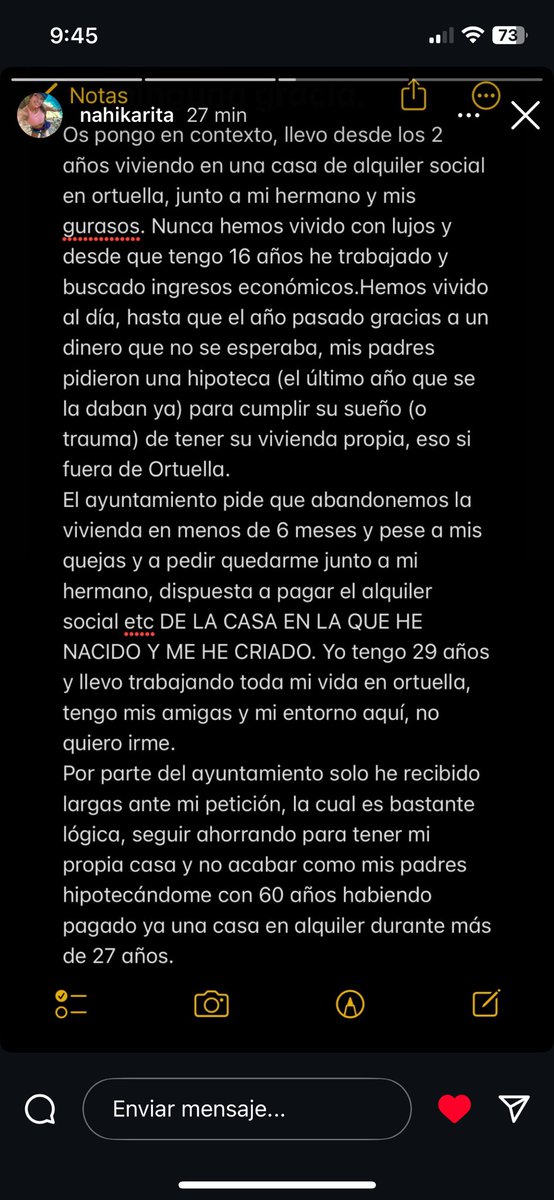 ereboprod's tweet photo. AYUDA‼️ Si alguien sabe sobre desahucios que me hable https://t.co/YNwBoNJLW7