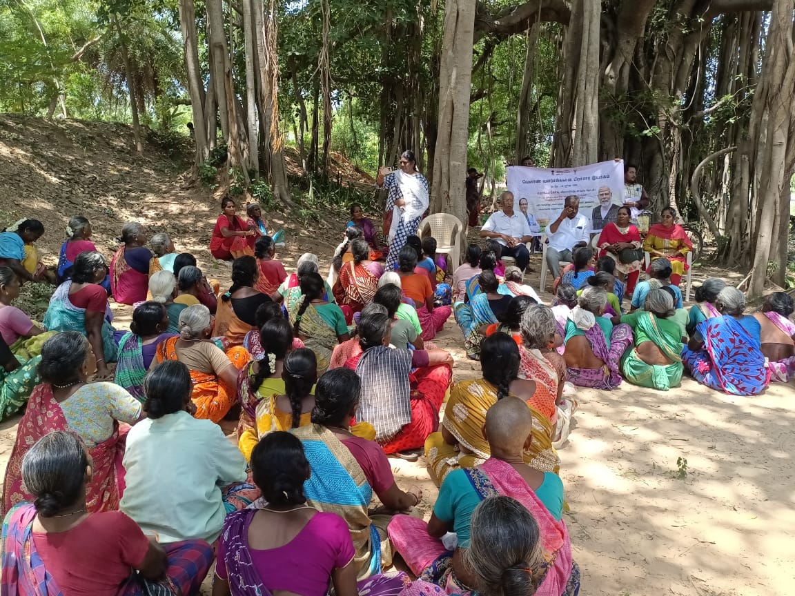 Viksit Krishi Sankalp Abhiyan programme organized by KVK, Villupuram at Poothurai village, Vanur block on 03.06.2025 (#ViksitKrishi)