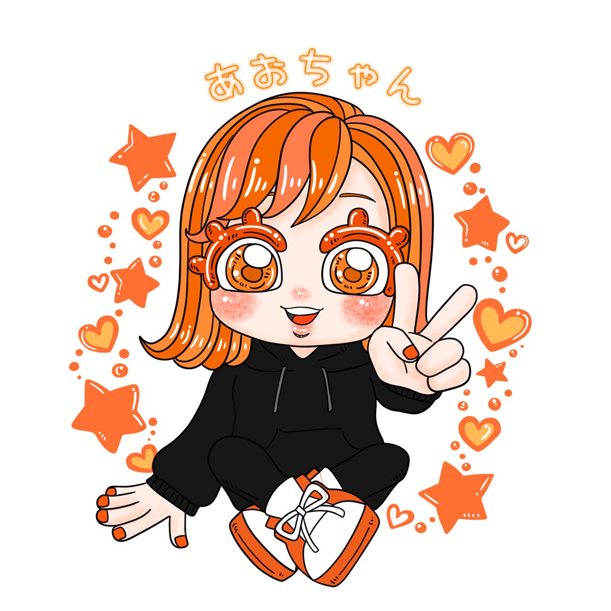 ご依頼ありがとうございました🙏♡
オレンジ可愛い🥰