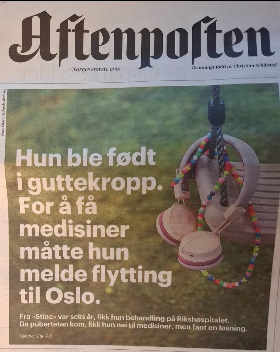 «Født i guttekropp». Eller «gutt», som det heter.