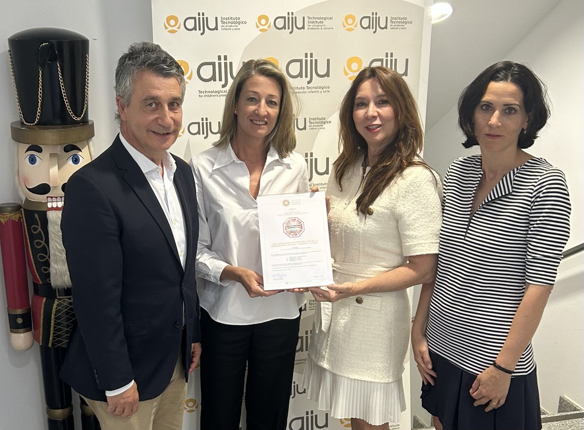 Instituto de Gobernanza Empresarial (@igobernanzaemp) on Twitter photo 👏 <a href="/AIJU_Tecnologi/">@AIJU_Tecnología</a> recibe el #DistintivoIGE → Un paso más en su compromiso con la innovación responsable. El Instituto Tecnológico de Producto Infantil y Ocio ha sido reconocido tras superar un diagnóstico técnico riguroso que ha evaluado más de 40 indicadores en #gobernanza. 👏 <a href="/AIJU_Tecnologi/">@AIJU_Tecnología</a> recibe el #DistintivoIGE → Un paso más en su compromiso con la innovación responsable. El Instituto Tecnológico de Producto Infantil y Ocio ha sido reconocido tras superar un diagnóstico técnico riguroso que ha evaluado más de 40 indicadores en #gobernanza.
