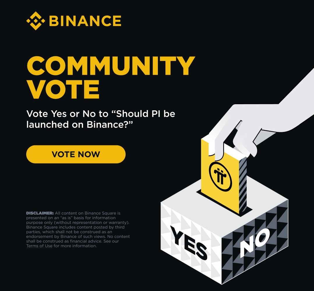 Mr Binancer (@mrbinancr) on Twitter photo We Want to Hear From You 🫵
Should #PiNetwork $PI be listed on #Binance
A. Yes
B. No
Follow👉 <a href="/MrBigDott/">Binancer Parody</a> & RePost! We Want to Hear From You 🫵
Should #PiNetwork $PI be listed on #Binance
A. Yes
B. No
Follow👉 <a href="/MrBigDott/">Binancer Parody</a> & RePost!