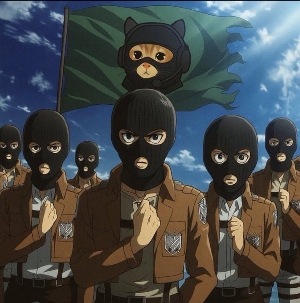 they didn’t know who we were till we put on the mask