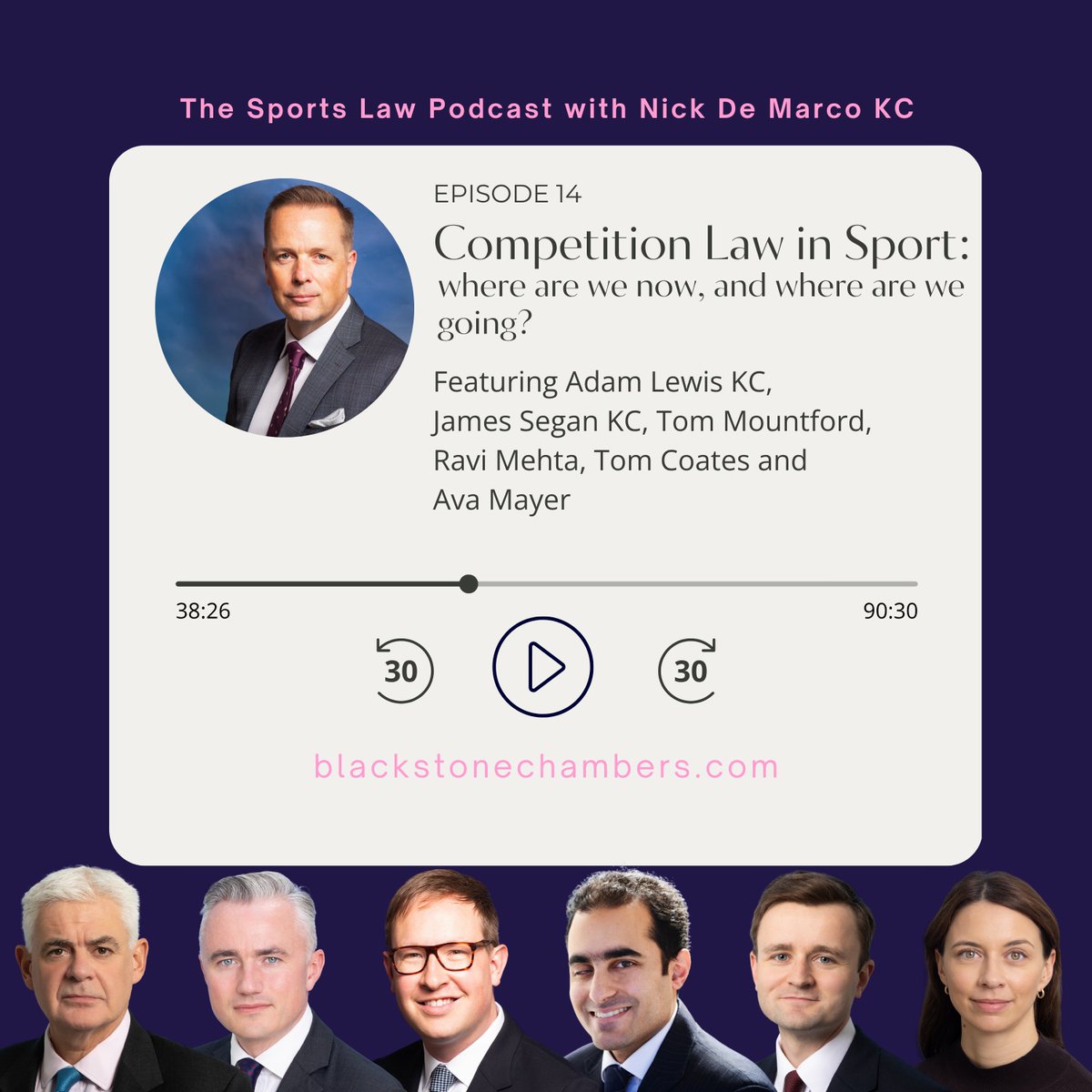 From Super League fallout to the role of the restraint of trade doctrine - sport’s legal landscape is shifting fast. This episode gives an important insight into the world of competition law and its impact on the sporting landscape.
blackstonechambers.com/podcasts/the-s…