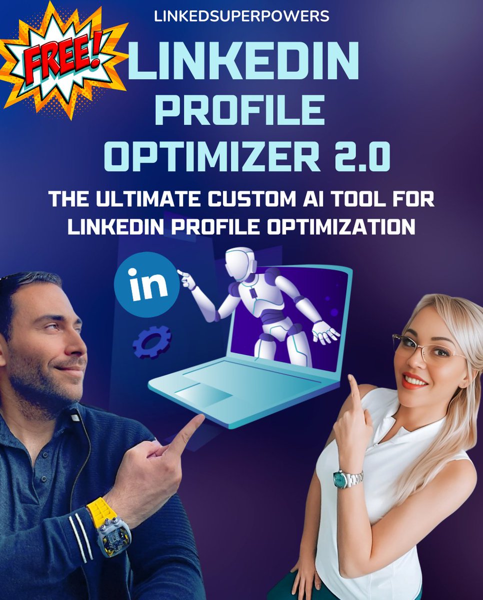 A few weeks ago, we launched our AI-powered LinkedIn Profile Optimizer.

Over 5,000 professionals jumped on it in days.

That’s not a coincidence.

Today, we’re taking it to the next level.

Introducing:

🔥 LINKEDIN PROFILE OPTIMIZER 2.0 🔥

Fully personalised, smarter than