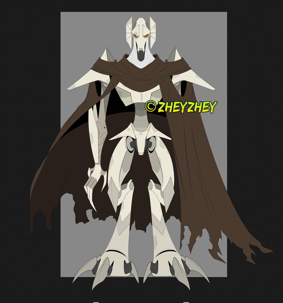 ZheyZheyArts's tweet image. 2003 General Grievous