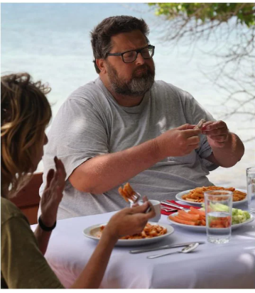 spinelli_idd's tweet photo. #isoladeifamosi #Adinolfi che si professa cristiano e partecipa alle messe non esita a "punire" due suoi compagni di avventura per avere un pasto completo. Ma come diceva qualcuno lo spirito è forte ma la carne è debole #11giugno #Belve #OgniMinuto #austr https://t.co/QpLTdDZcHO