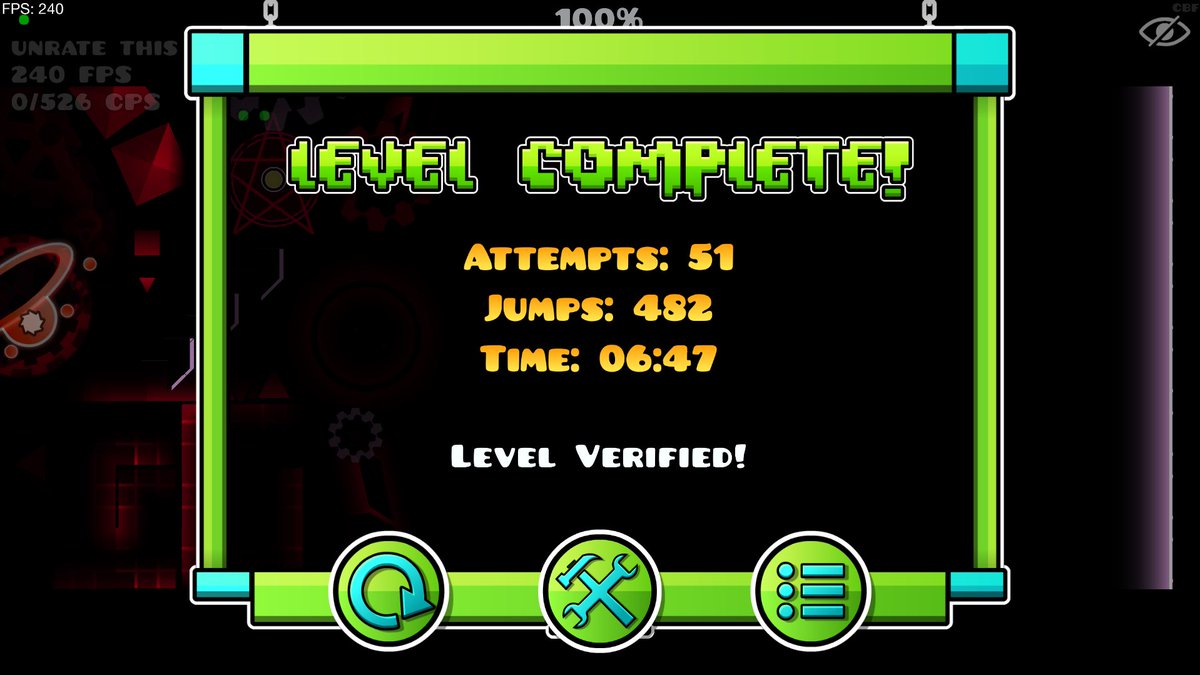 UniverseRyan27's tweet image. Tartarus 100%, worst level on the list