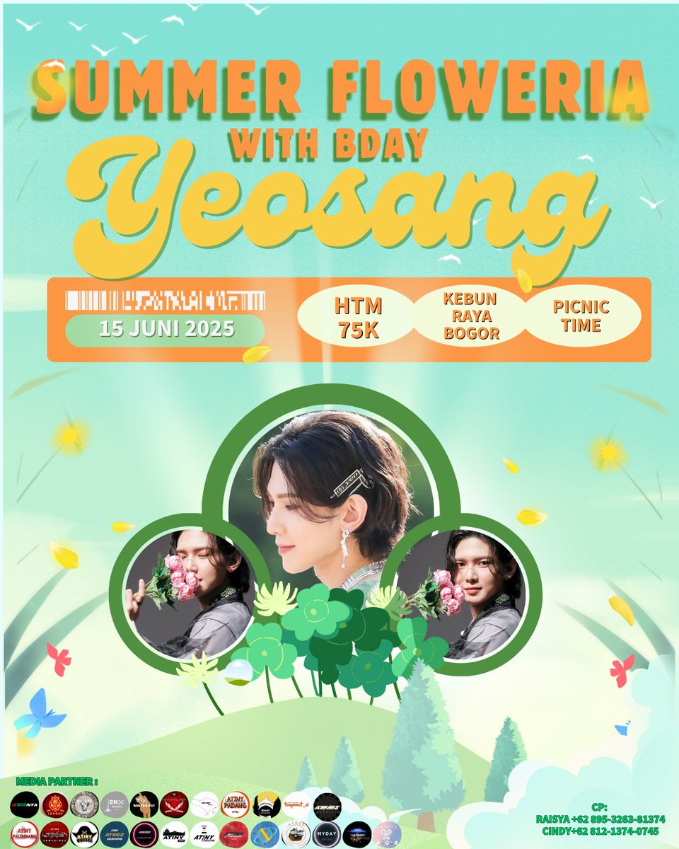tinyevent_id's tweet photo. 𝑬𝒗𝒆𝒏𝒕 𝑨𝒕𝒊𝒏𝒚 𝒃𝒐𝒈𝒐𝒓 𝒑𝒓𝒆𝒔𝒆𝒏𝒕 :
🌻𝐒𝐔𝐌𝐌𝐄𝐑 𝐅𝐋𝐎𝐖𝐄𝐑𝐈𝐀🌻
𝓌𝒾𝓉𝒽 𝐵𝒹𝒶𝓎 𝒴𝑒𝑜𝓈𝒶𝓃𝑔

🗓𝒮𝓊𝓃𝒹𝒶𝓎, 𝒿𝓊𝓃𝒾 𝟣𝟧𝓉𝒽 𝟤𝟢𝟤𝟧
🌴𝒦𝑒𝒷𝓊𝓃 𝑅𝒶𝓎𝒶 𝐵𝑜𝑔𝑜𝓇.

See details on the thread below! https://t.co/MV01ISha14