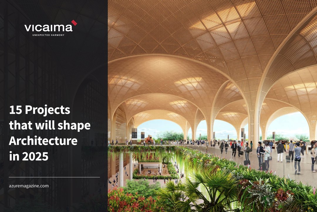 The global architecture scene continues to be shaped by bold ideas and a renewed focus on sustainability.
Azure spotlights 15 architectural projects expected to define the yeaer through the way they rethink how we live, connect, and build: shorturl.at/FX2Bf