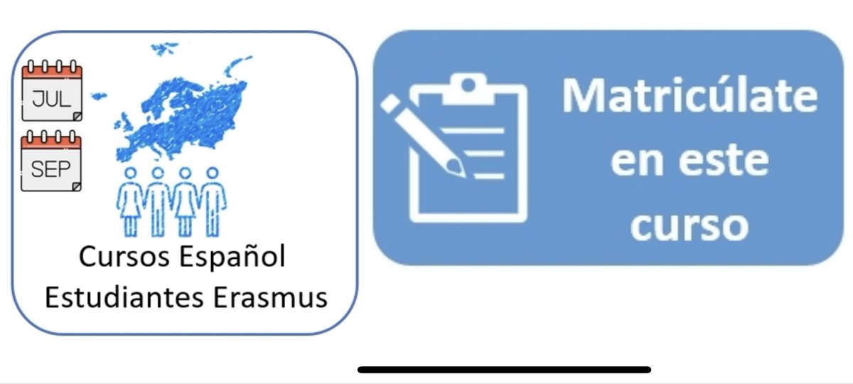🧑‍💻 Los estudiantes Erasmus que, durante su estancia en la Universidad Complutense, deseen mejorar su nivel de español podrán inscribirse en uno de los dos cursos gratuitos que se imparten en el Centro Complutense para la Enseñanza del Español (CCEE).👉 ucm.es/ccee/erasmus