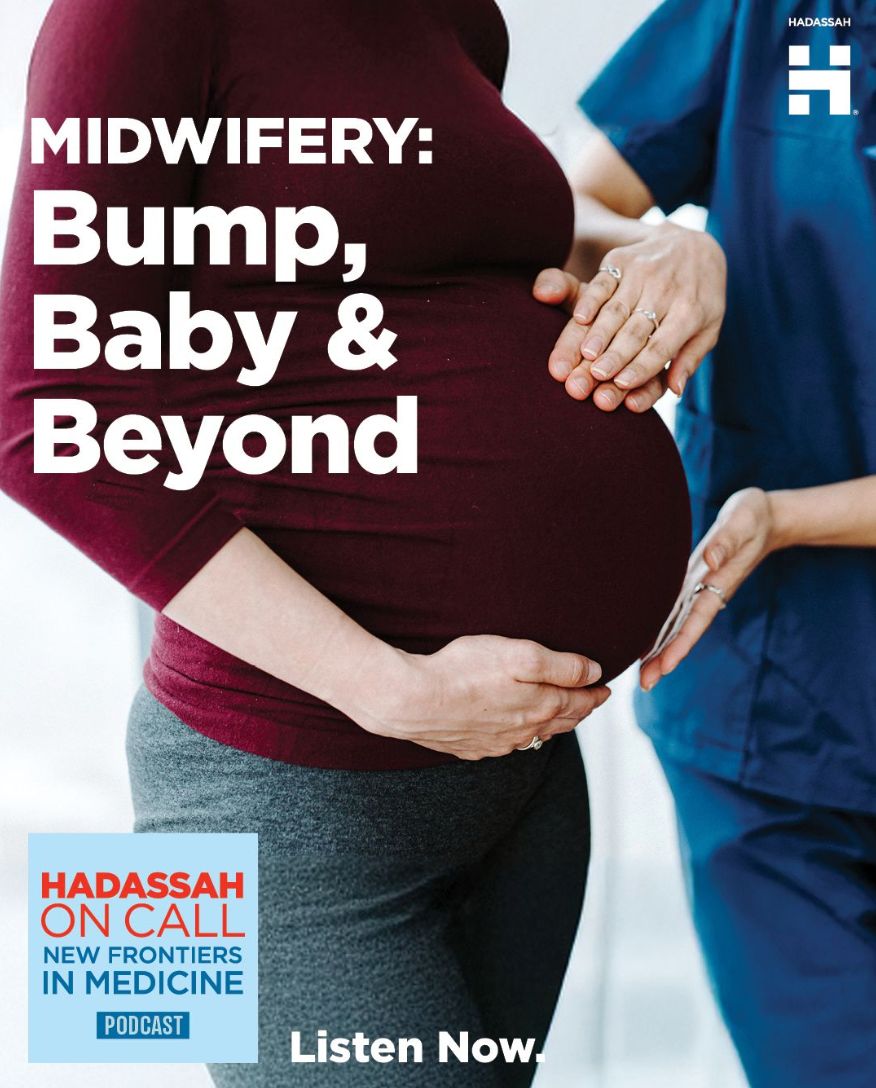 “Sometimes all it takes is a midwife by a woman’s side to make all the difference in the delivery room,” says Gila Zarbiv, nurse midwife at Hadassah.

🎧 Listen now: lnkd.in/gp9YqBcv

#HadassahInternational  #GandelRehabilitationCenter  #HopeInAction  #HadassahHeroes