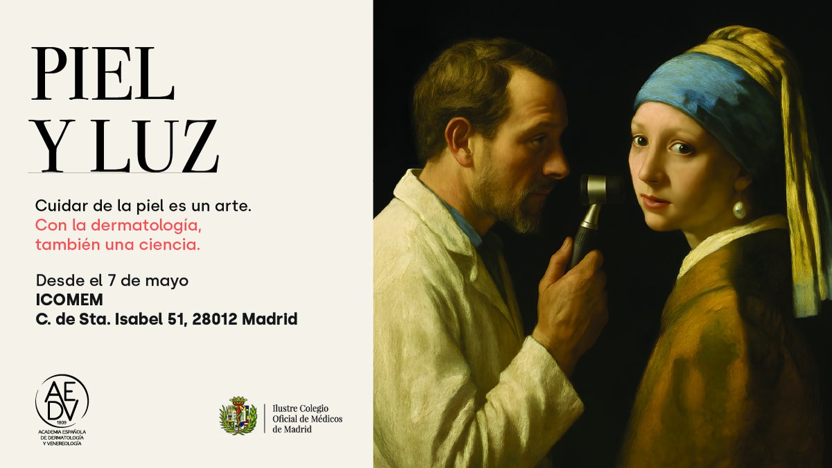 Una exposición que une arte, ciencia e inteligencia artificial 🎨🖥️

10 obras creadas utilizando lA por el gran @nriqueperez que hablan de piel, de historia... y de futuro.

Abierta al público hasta el 30 de junio de 2025 en el Icomem: Calle Santa Isabel 51,
Madrid.