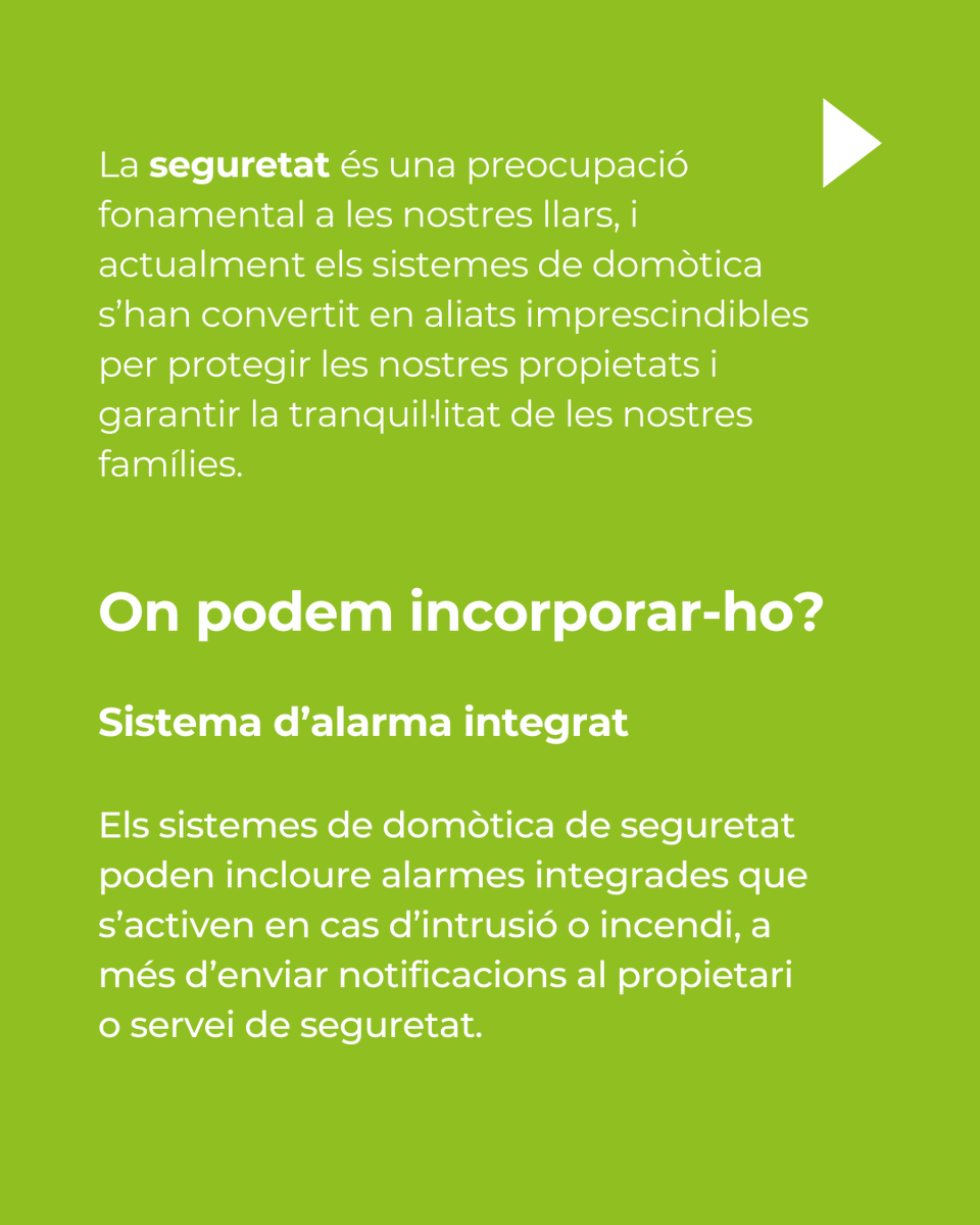 GiDomus's tweet image. 🏠Solucions per implementar un sistema de domòtica a la llar

✅Amb la tecnologia d’automatització, podràs gestionar intel·ligentment tots els aspectes de casa teva, des de la il·luminació i la climatització fins a la seguretat i els electrodomèstics.