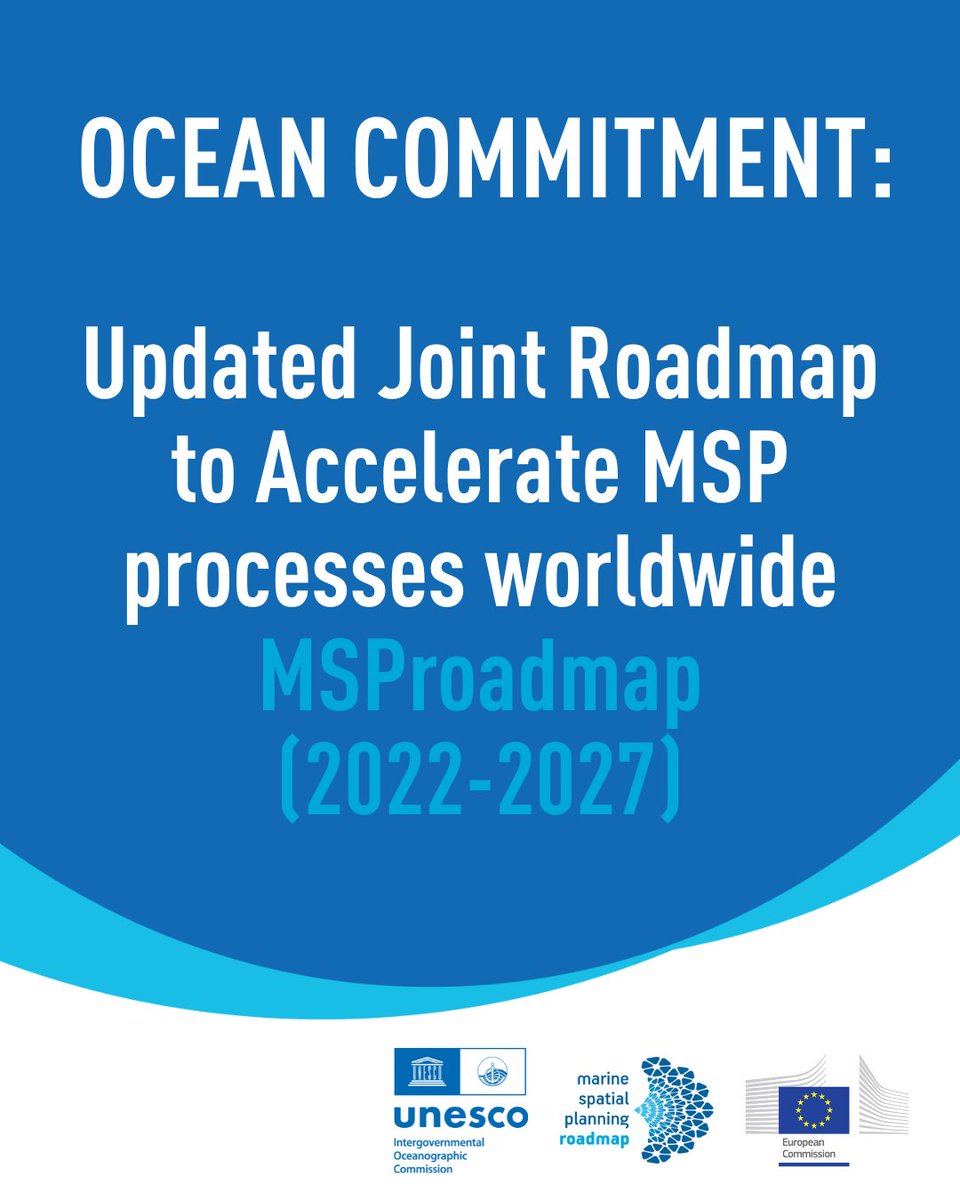 MSPglobal (@mspglobal2030) on Twitter photo 🎯At #UNOC3 in Nice, <a href="/IocUnesco/">UNESCO Ocean</a> and <a href="/EU_MARE/">EU Maritime & Fish</a> reaffirmed their commitment to the updated #MSProadmap, to accelerate MSP globally, with a target of covering at least one third of the world's exclusive economic zones with MSP processes by 2030: tinyurl.com/3d85j6cw 🎯At #UNOC3 in Nice, <a href="/IocUnesco/">UNESCO Ocean</a> and <a href="/EU_MARE/">EU Maritime & Fish</a> reaffirmed their commitment to the updated #MSProadmap, to accelerate MSP globally, with a target of covering at least one third of the world's exclusive economic zones with MSP processes by 2030: tinyurl.com/3d85j6cw