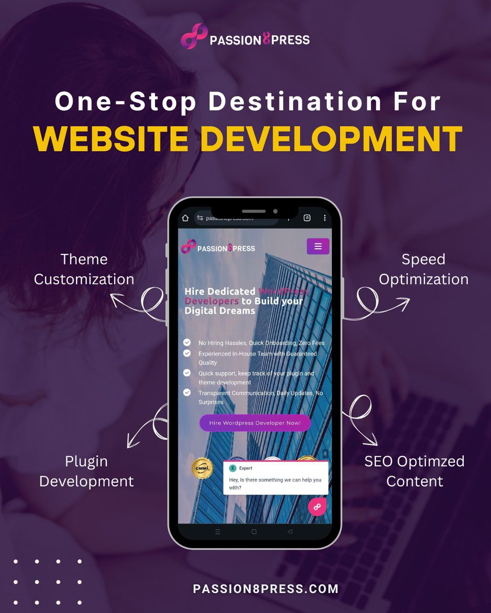 Passion8pressS's tweet image. Plugins? Customized themes? SEO magic?

Passion8Press has got it all wrapped up, your go-to team for powerful, performance-driven websites. 

Try passion8press.com now!

#SpeedOptimized #HireDevelopers #WordPressDevelopment #WebsiteDesign #CustomWebsites #SEO #Passion8Press