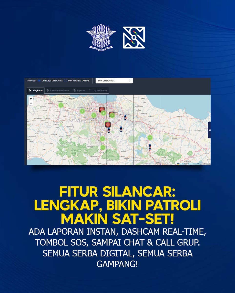 SILANCAR adalah bentuk transformasi digital Korlantas Polri. Patroli makin modern, data makin akurat, keselamatan makin terjaga.

Kunjungi stand SILANCAR bersama Korlantas Polri di Indo Defence 2024 Expo &amp; Forum. 

#PolriDigital #Silancar #KorlantasPolri