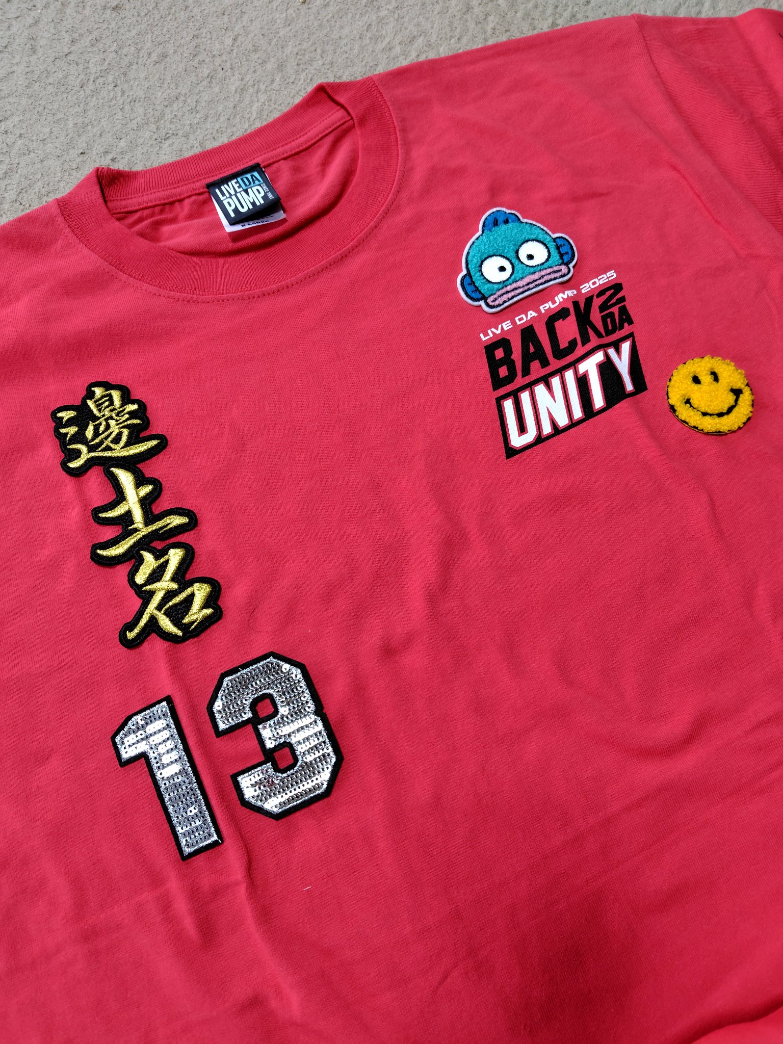 6月発送】「LIVE DA PUMP 2025 BACK 2 DA UNITY」メンバーカラー
