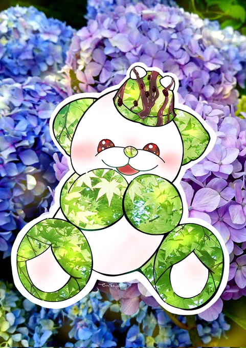 7周年おめでとうございます 近々切り絵にして景色と重ねたい…です これからも応援してます ※ファンアート※