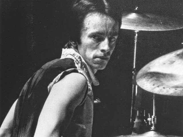 "the real genius of 'Rock The Casbah' is Topper. He banged down the drum track. Then ran over to the piano and then the bass." #JoeStrummer