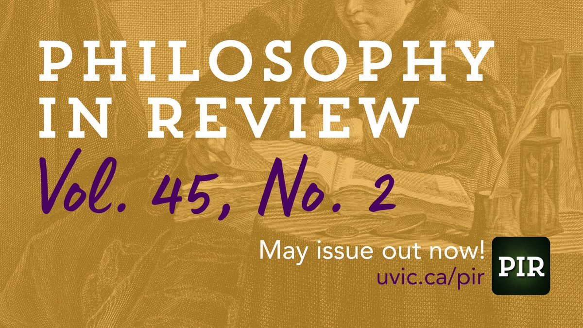 Recent review of Art and Cosmotechnics (2021) in Philosophy in Review, "Yuk Hui has carved a trajectory suggesting fruitful approaches to cross-cultural philosophy."
journals.uvic.ca/index.php/pir/…