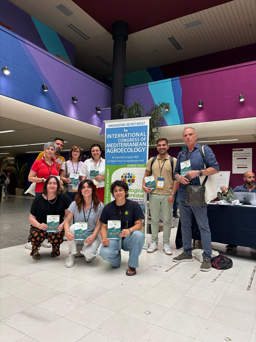 ProjectGood's tweet image. GOOD is attending the first International Congress Of Mediterranean Agroecology; AEMED 2025, to be held from 9 to 12 June 2025. Topics include AMW practices, biodiversity and resilient systems.
#agroecologyisgood #agroecologyforweeds #goodhorizon

coordinamentoagroecologia.org/aemed2025en/