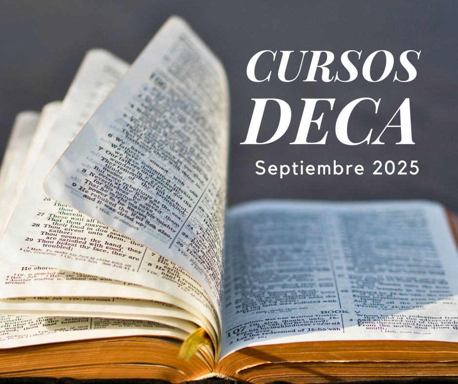 ⛪️
Matrícula disponible para los cursos #DECA del 1️⃣ #cuatrimestre🔛

🟢DECA1⃣📝 funduca.short.gy/DECAISep

🔵DECA2⃣📝 funduca.short.gy/DECAIISep

🔔La matrícula permanecerá abierta hasta cubrir plazas.
📆 Inicio: Septiembre 2025
📍 Campus Puerto Real

#formación #religión