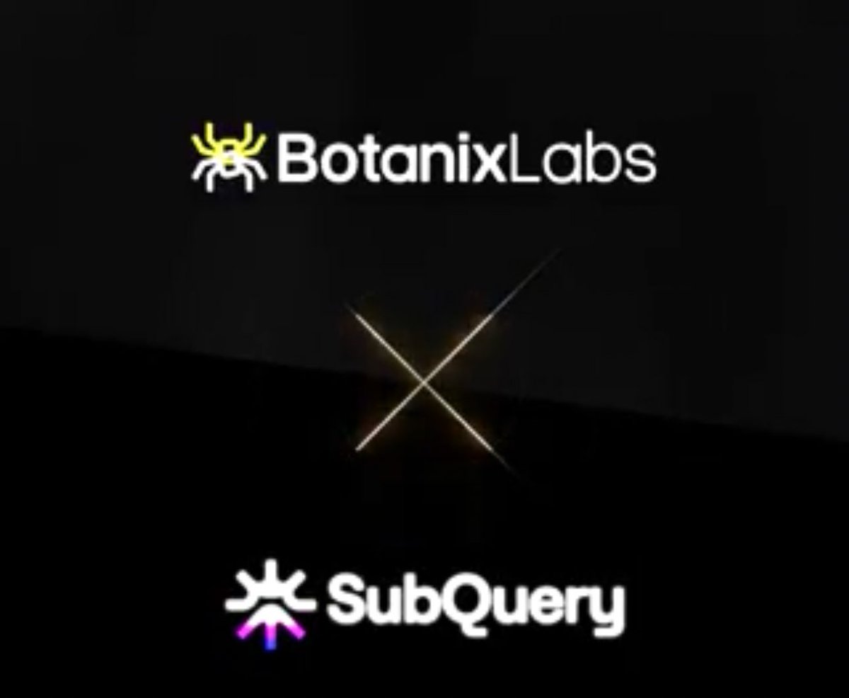 🚀 Exciting news! <a href="/SubQueryNetwork/">SubQuery</a> now officially supports the <a href="/BotanixLabs/">Botanix | Mainnet LIVE 🟢</a> Mainnet!

🟧 Developers can now build faster, query data more efficiently, and scale their dApps with ease all powered by SubQuery.

#Web3 #Blockchain #DeFi #SubQuery