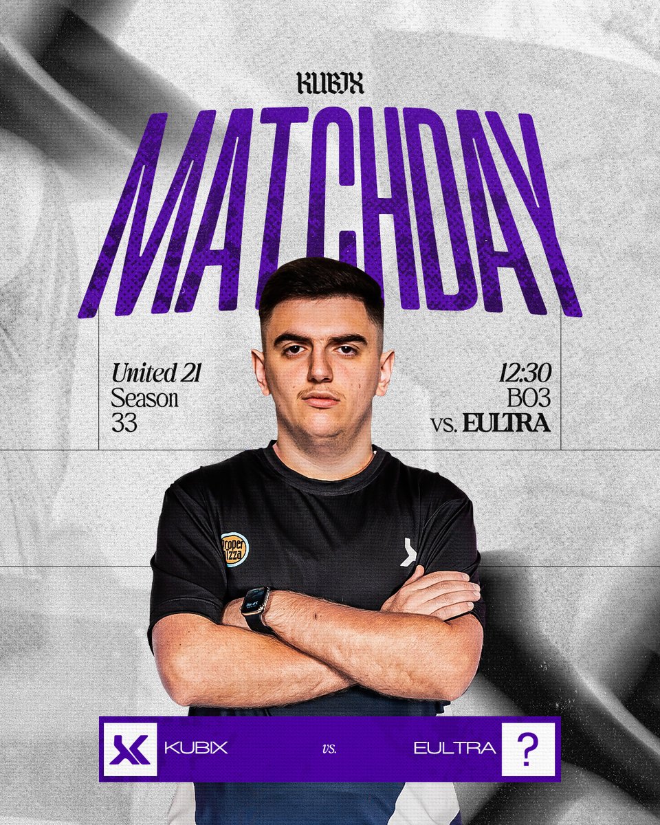 📅 United21 Season 33
🕧 12:30 CET | BO3
🎯 Matchday vs. EULTRA

#Kubix #CS2 #Matchday #United21 #BO3