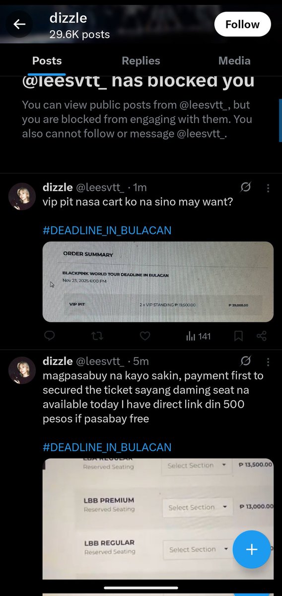 Si atecco scammer ayaw paawat @leesvtt_. Line paused tapos siya may vip pa HAHAHAHA ANG BOBO MO NAMAN PO MANG-SCAM @leesvtt_ 😂

#DEADLINE_IN_BULACAN